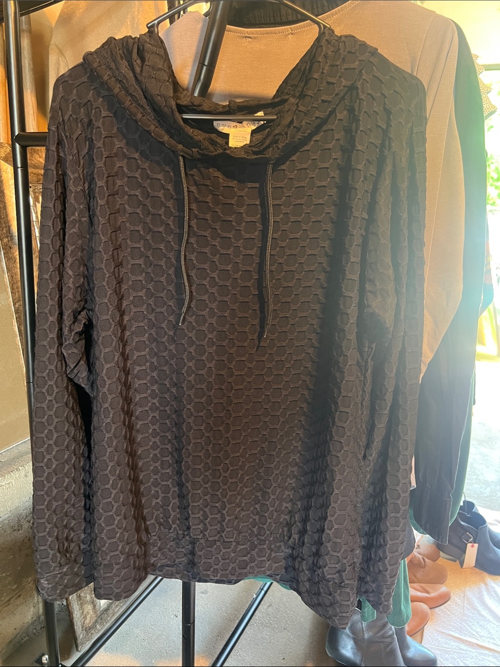 Vintage Eye Candy Black Sports Outfit